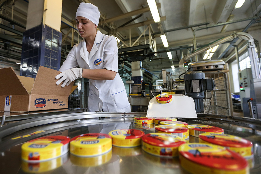 Завод Карат может перенести часть производства сыра в Беларусь
